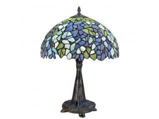 Tiffany lampa plava