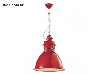 Visilica retro crvena