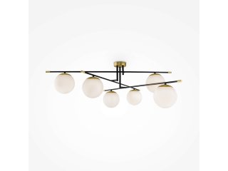 Plafonjera  Nostalgia – luksuzni stropna lampa sa staklenim kuglama