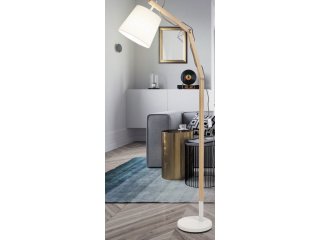 Podna lampa Thomas - bijela