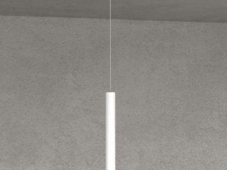 Visilica Round tube bianco