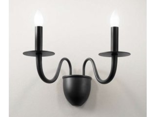 Zidna lampa Armstrong - crna