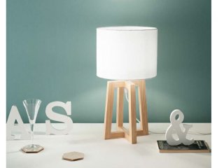 stolna lampa wood