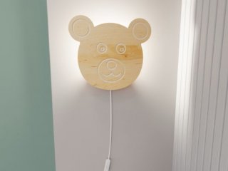 dječja zidna lampa Ted K1 sa prekidačem
