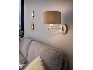 Zidna lampa Maserlo - zlatna