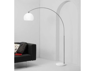 Podna lampa Plaza - bijela