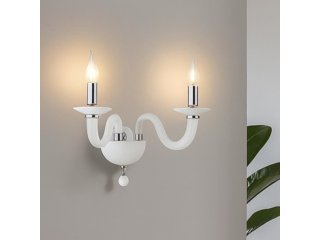 Zidna lampa Ravel2- bijela